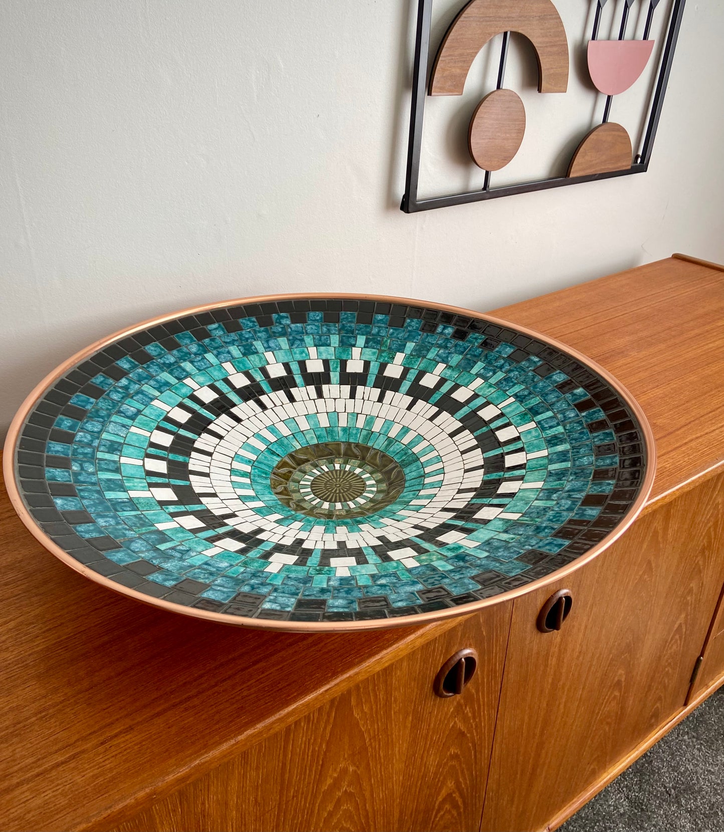 Large John Crichton Mosaic Tile Dish