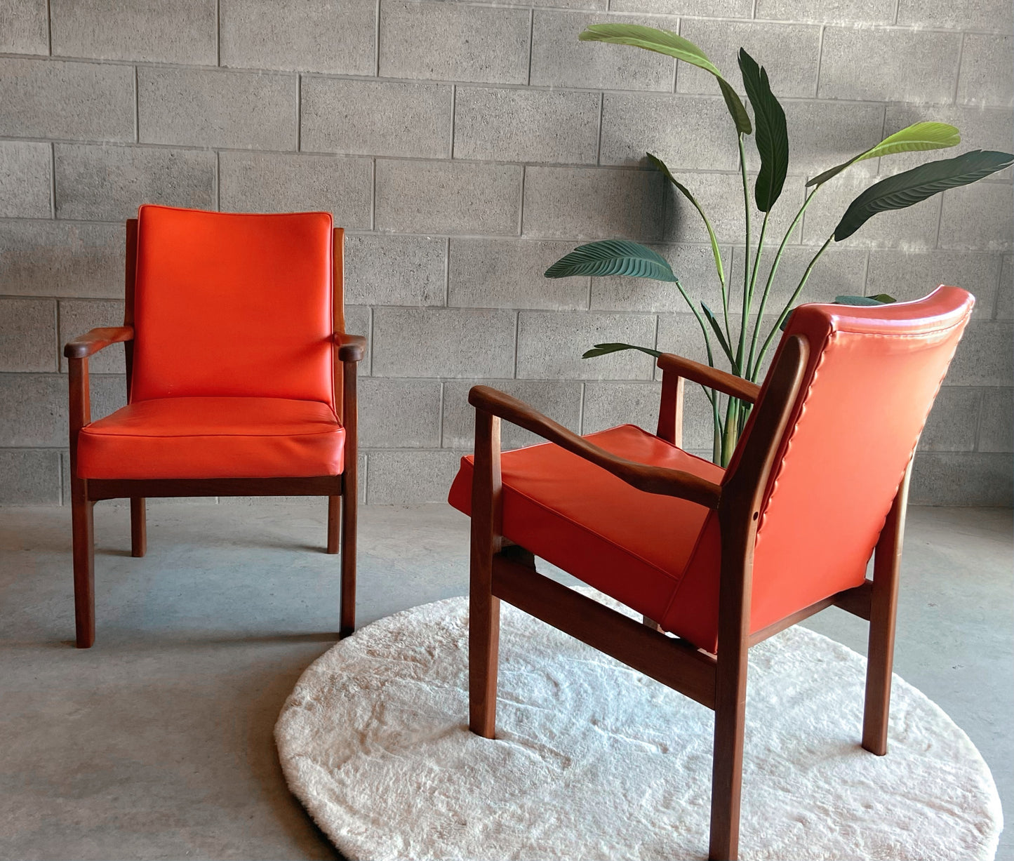 Pair of MCM Lounge Chairs