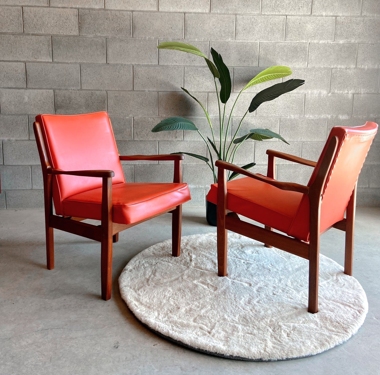 Pair of MCM Lounge Chairs