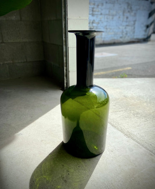 Holmegaard vase by Otto Brauer