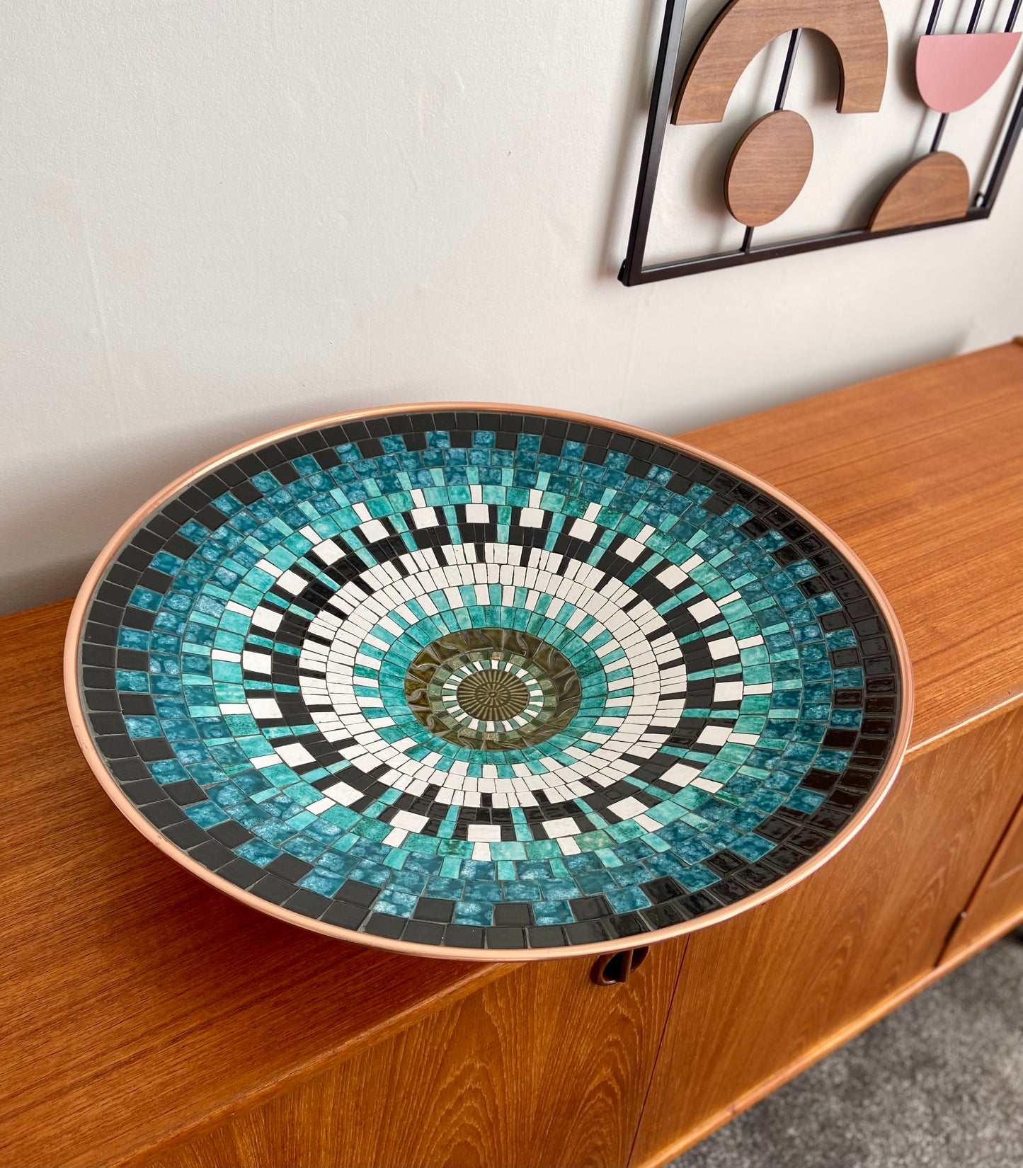 Large John Crichton Mosaic Tile Dish