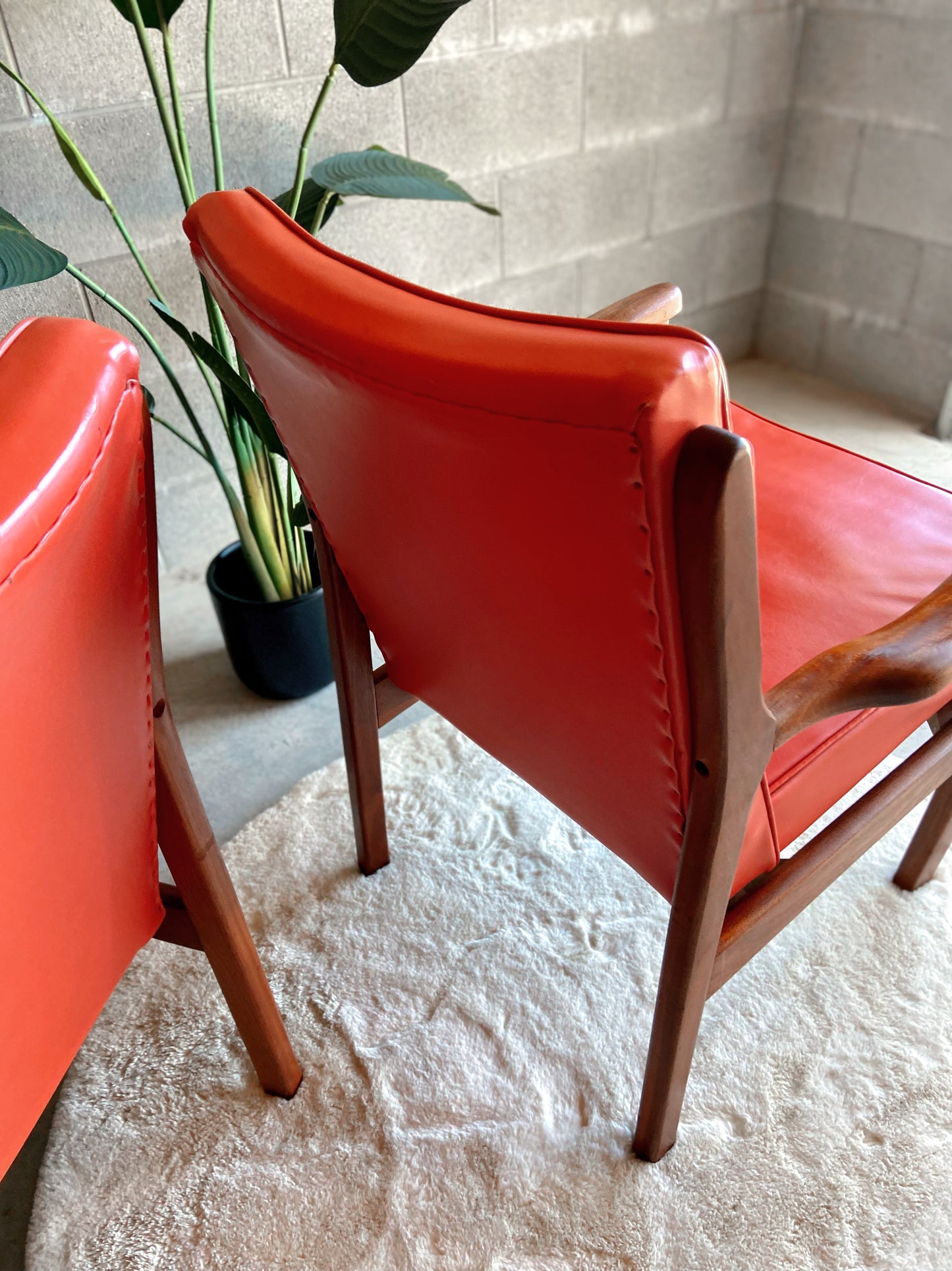 Pair of MCM Lounge Chairs