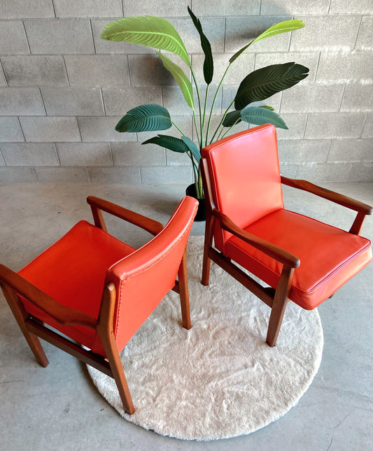 Pair of MCM Lounge Chairs